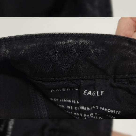 American Eagle Outfitters Next Level Stretch Jeggings Crop 8 Long - Picture 6 of 8